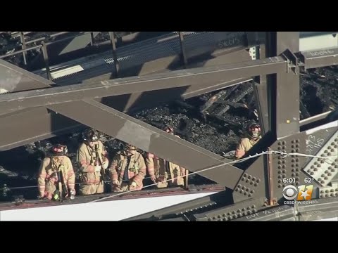 2-Alarm Fire Breaks Out At New Globe Life Field In Arlington