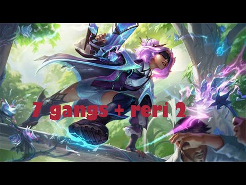 Auto chess LOL | 7 gangs + reri 2 | Blocker People play auto chess day18