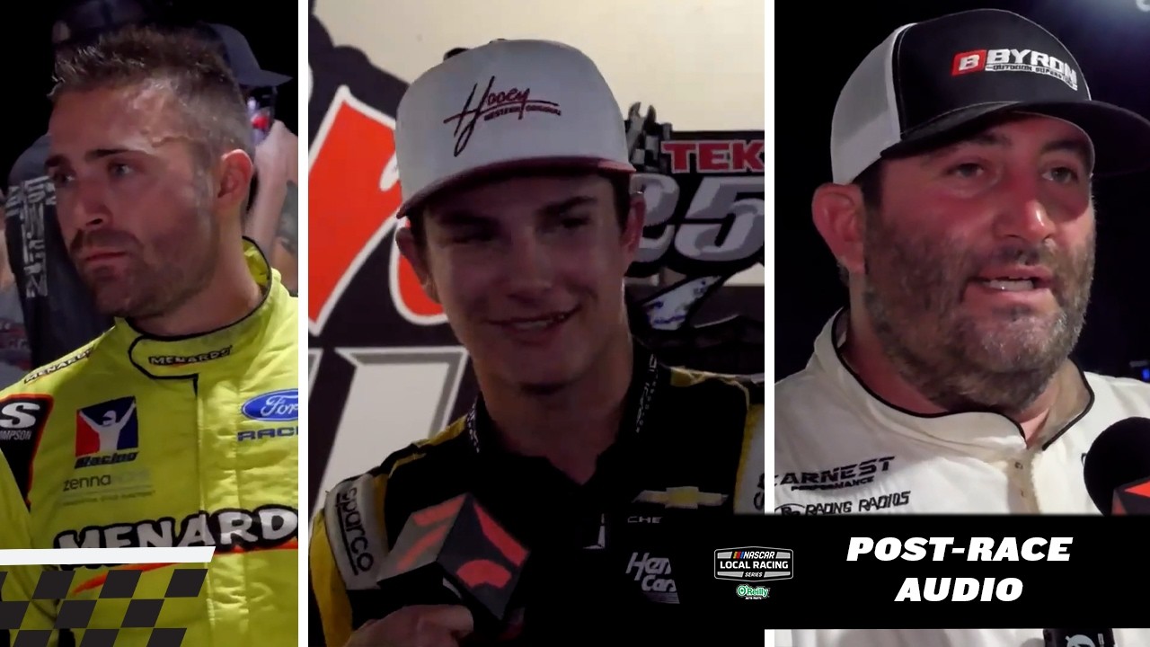Driver Reactions to Tekton 250 Battle at Berlin Raceway