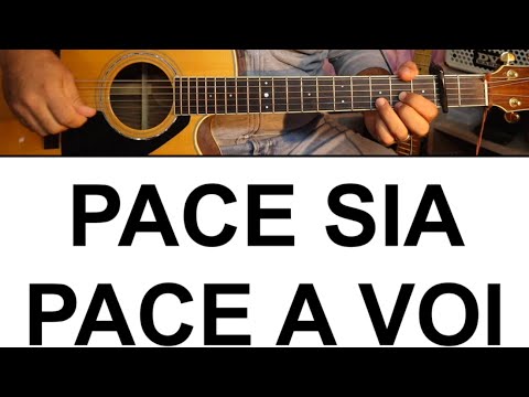 PACE SIA, PACE A VOI - Tutorial Chitarra - Gen Rosso/Gen Verde