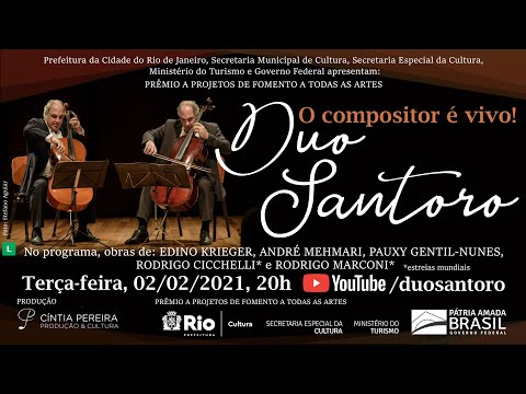 DUO SANTORO - O compositor é vivo!