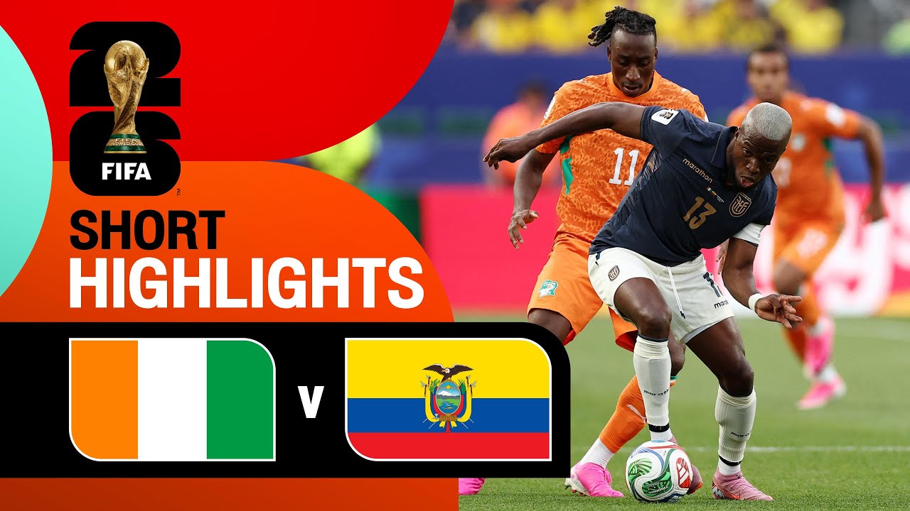 Côte d'Ivoire vs Ecuador (15-06-69)