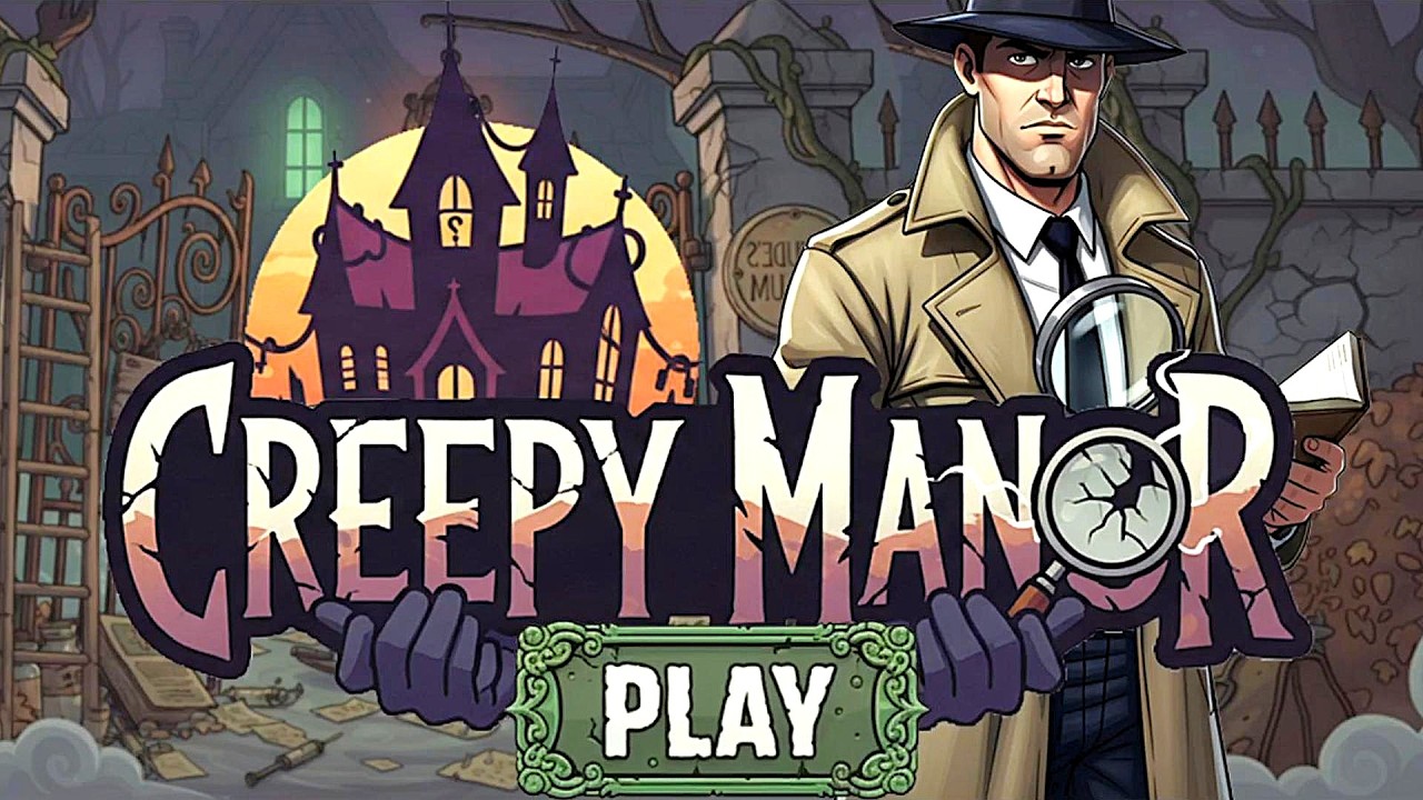 hidden4fun: Creepy Manor free online hidden object game