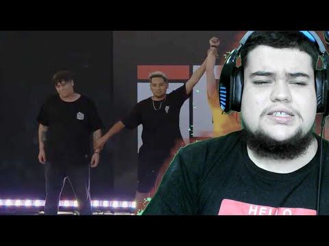 ANUBIS VS ESTABA EN LLAMAS "REACCION" DEM BATTLES