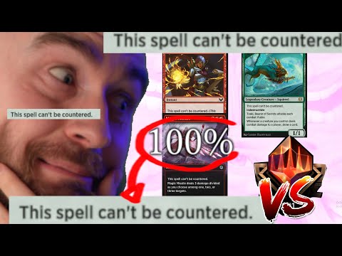 100% UNCOUNTERABLE DECK VS MYTHIC MASTERMINDS! Standard MTG Arena