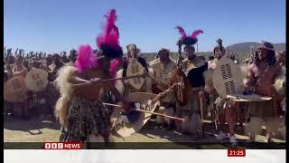 Zulu King Misuzulu ka Zwelithini crowned in South Africa - amid family infighting