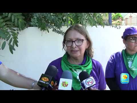 MUJERES MARCHAN EN SAN FRANCISCO GOTERA PARA EXIGIR RESPECTO A SUS DERECHOS