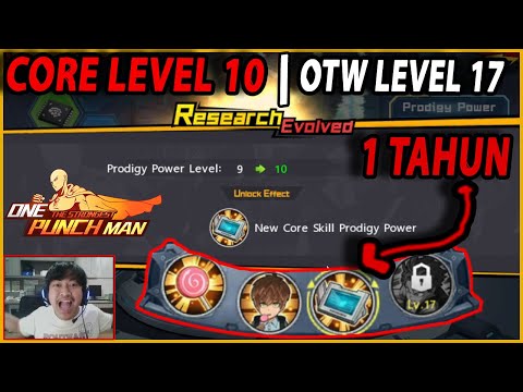 🔥🔥1TAHUN AKHIRNYA CORE CHILD EMPEROR LEVEL 10 [INCREASE 30% CDM & HIT] - ONE PUNCH MAN:The Strongest
