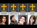 Christian ✝️ Bollywood Stars | Christian Indian Actors and Actresses