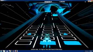 Audiosurf - Skrillex "Right on Time (12th Planet & Kill the Noise)"