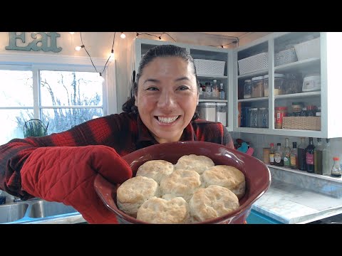Making Biscuit with Pancake Mix