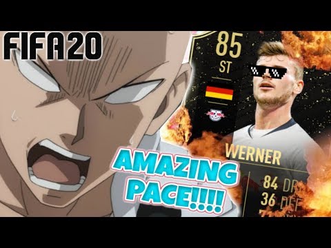 BEST BUNDESLIGA ST!!!!?? | 85 INFORM TIMO WERNER PLAYER REVIEW FIFA 20
