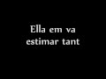 Joan Manuel Serrat - Paraules d'amor 