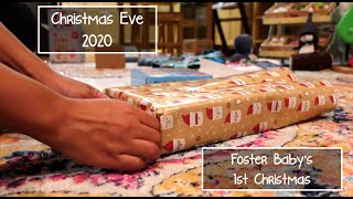 Foster Baby's 1st Christmas Eve | Foster Care