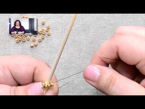 Stitches: Tubular Even-Count Peyote