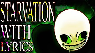 Cover art for starvation with lyrics