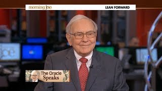 Warren Buffett on Morning Joe - Minimum Tax, Confidence in America & Carol Loomis Book (2012)