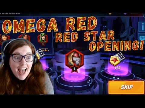 Omega Red Red Star Opening - Marvel Strike Force, MSF