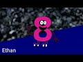 Sesame Street Number Creatures 100 Animated With VHS Colors