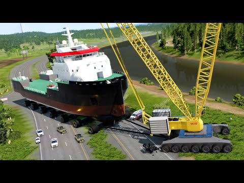 Heavy & Oversize Load Crashes 4 | BeamNG.drive