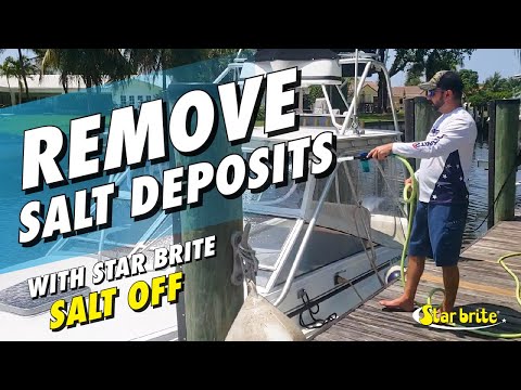 How To REMOVE Salt Deposits With Star Brite Salt Off