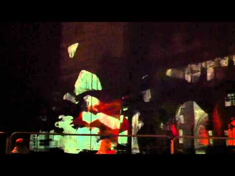 Animated Exeter - Exeter Cathedral Projection (19/02/2011)