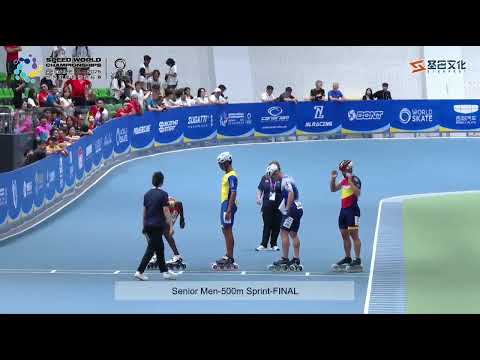 ⚡ NEW WORLD CHAMPION! Senior Men 500m Sprint Final - World Championships 2025 🇨🇳