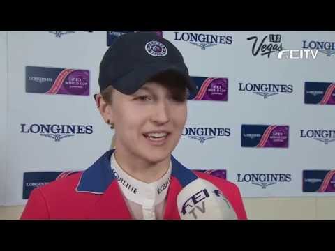 Longines FEI World Cup™ Jumping Final 2014/15 Las Vegas - Lucy Davis