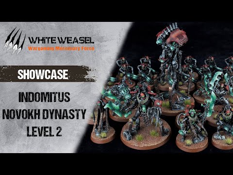 Indomitus Novokh Dynasty Necrons level 2 – Showcase