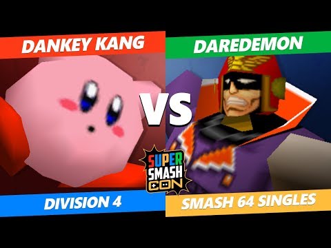 SSC 2019 SSB64 - Dankey Kang (Kirby) Vs. Daredemon (Captain Falcon, Puff) Smash 64 Tournament D4