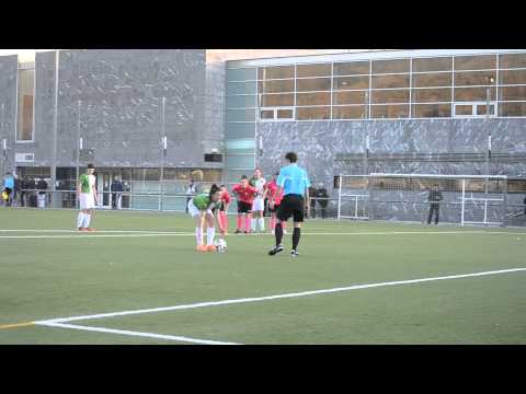 Gol de Ane. Gazte Berriak 4-3 Reocín Racing (25-01-2015) 2ª División Española Femenina