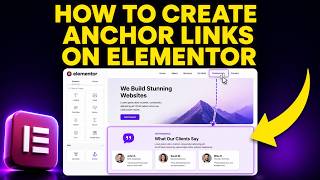 How to Create Anchor Links on Elementor (FAST & EASY)