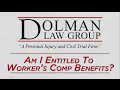 Personal injury lawyers answer if you are entitled to workers comp benefits in Florida.