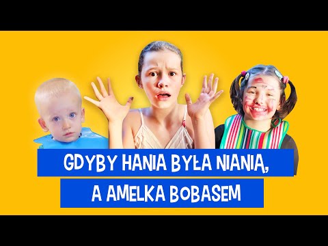 If Hania were a nanny and Amelka was a baby.