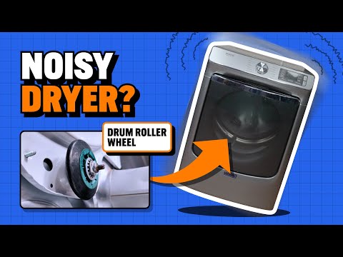How to Replace the Drum Support Roller on your Whirlpool Maytag Amana Dryer # WPW10314173