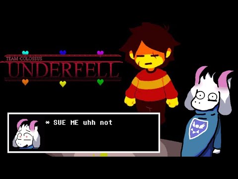 TC!UNDERFELL PLAYTHROUGH (Blind-ish Reaction And Full Mini-Demo Playthrough)