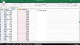 Porovnání dvou seznamů v Excelu