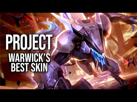 PROJECT: Warwick brings a monster to a human fight || skin quick review #shorts