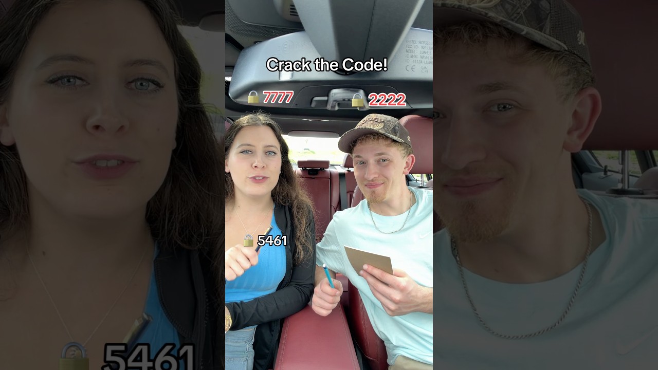 First To Crack The Code Wins 😳 (CouplesChallenge) #shorts