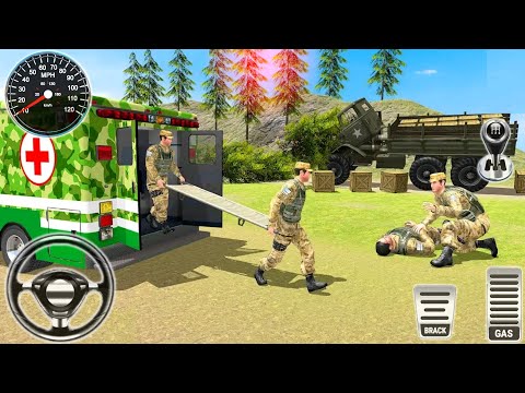 Army Ambulance Driving Rescue - Army Ambulance Game - Android Gameplay #1