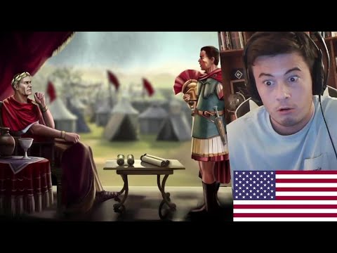 American Reacts Caesar in Africa - Battle of Ruspina | Kings and Generals - McJibbin Reacts
