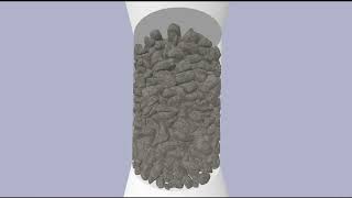 Superpave Gyratory Compaction in Bullet Physics