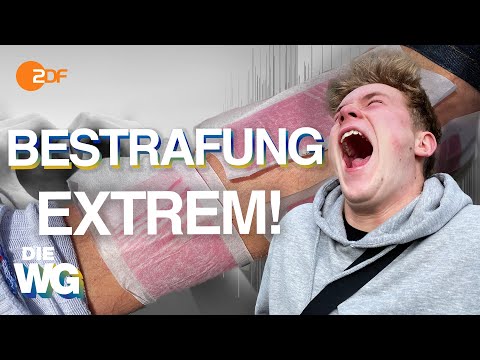 MARK muss sich ein BEIN WAXEN!😦 Die BESTRAFUNG! Mark VS. Jeppe | DIE WG