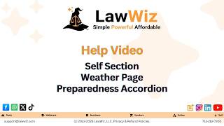 Weather-Based Case Preparation Organizing Environmental Evidence with LawWiz Preparedness