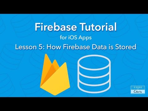 Firebase Tutorial for iOS  - Ep 5 - How Firebase Data is Stored