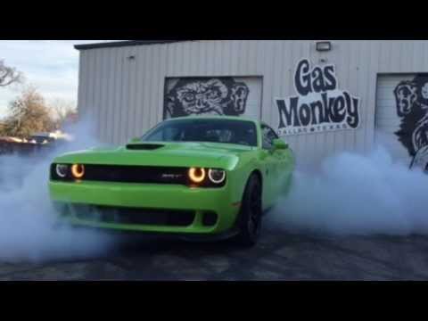 Richard Rawlings Test Drive of 2015 Dodge Challenger Hellcat - Gas Monkey Garage