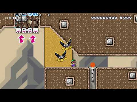 20 Seconds: Bob-omb Blastoff by bruhhhhhh - Super Mario Maker 2 - No Commentary 1bu