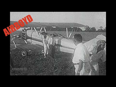 Travel Air C-4000 NC387M Home Film (silent)