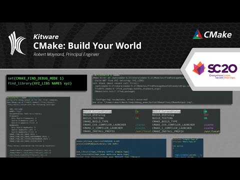 SC20: Build Your World with CMake