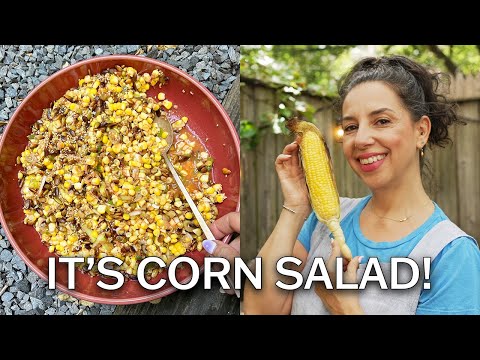 Summery Grilled Corn Salad (feat. A Very Umami Dressing)